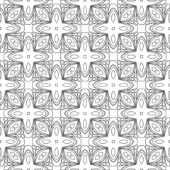 Vector geometric pattern. Repeating elements stylish background abstract ornament for wallpapers and 

backgrounds. Black and white colors 