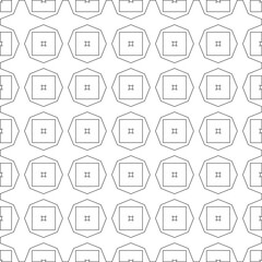 Vector geometric pattern. Repeating elements stylish background abstract ornament for wallpapers and 

backgrounds. Black and white colors 