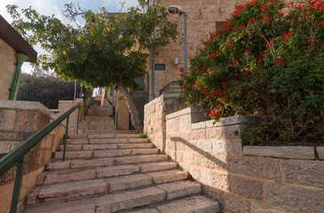 Jerusalem historic neighborhood Yemin Moshe