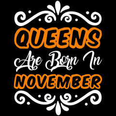 queens are born in November