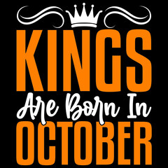 kings are born in October