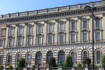 Fototapeta na wymiar Stockholm Royal Palace in Sweden