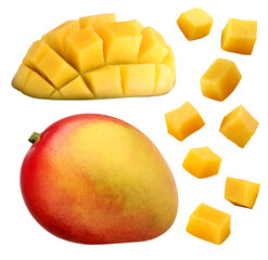 mango isolated on a white background
