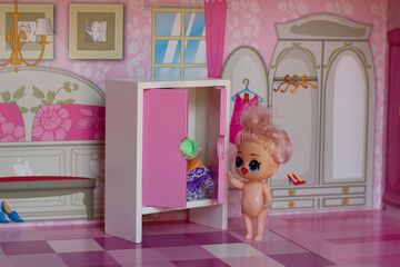 little girl in the room