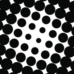 Black halftone background. Black polka dot. Halftone pattern. Modern Halftone Background, backdrop, texture, pattern. Vector illustration. Halftone Backdrop.