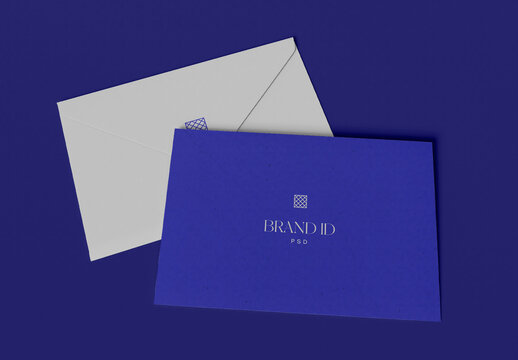 Two Paper Envelope Mockup