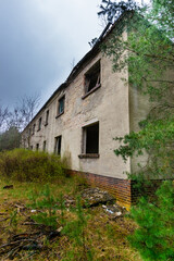 Fototapeta na wymiar inside an abandon building (Brandenburg, Germany)