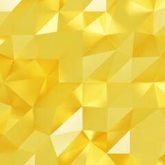 Gold polygon background 3d rendering, 3d illustration. Abstract triangle background. Gold background. Abstract Gold polygon wallpaper. Abstract gold Backdrop. Polygon golden backdrop.