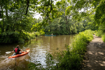 Towpath on River Wey