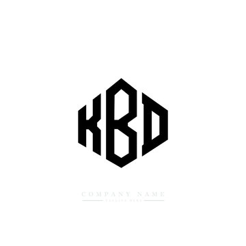 KBD letter logo design with polygon shape. KBD polygon logo monogram. KBD cube logo design. KBD hexagon vector logo template white and black colors. KBD monogram, KBD business and real estate logo. 