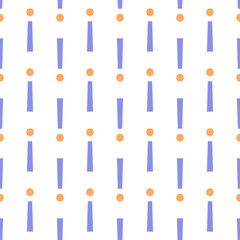 Seamless pattern. Abstract decorative vector background. Colorful design for wallpaper, textile, stationery, scrapbook.