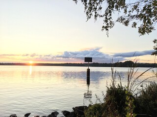 Sonnenuntergang am Tegeler See (1)