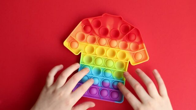 simple dimple pop it popit anti-stress sensory toy