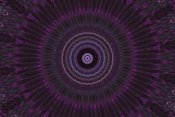 abstract purple background in kaleidoscope view