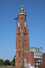 Fototapeta na wymiar Bremerhaven lighthouse, Germany