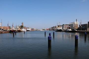 Fototapeta premium Holiday in Bremerhaven, Germany