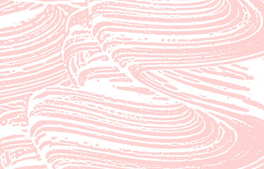 Grunge texture. Distress pink rough trace. Fascina