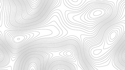 Topographic map. Geographic mountain relief. Abstract lines background. Contour maps. Vector illustration.