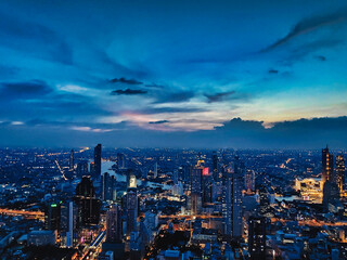 Fototapeta premium Bangkok by night