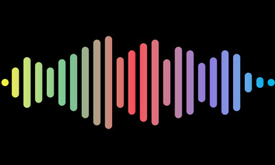 Soundwave Bar Vector Simple design