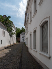 An old alley in the city of Saarbrücken