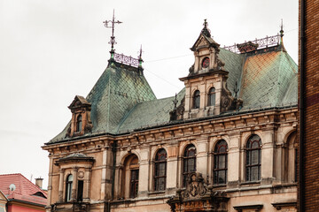 Fototapeta premium main town hall of klodzko town in poland