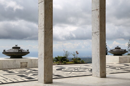 Urnengrab der gefallenen Soldaten auf dem Mt. Samat, Pilar, Provinz Bataan, Philippinen