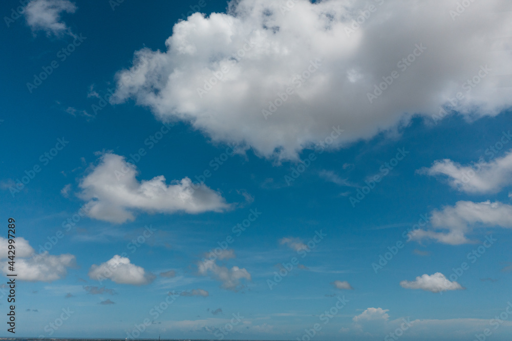 Wall mural sky and clouds