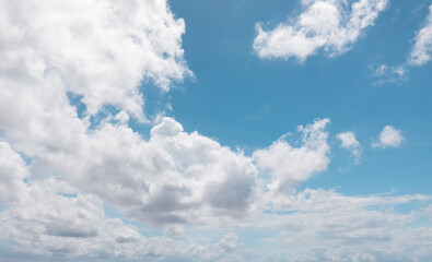 blue sky with clouds