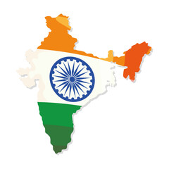Indian map icon
