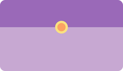 cosmetic bag clutch in color vector
