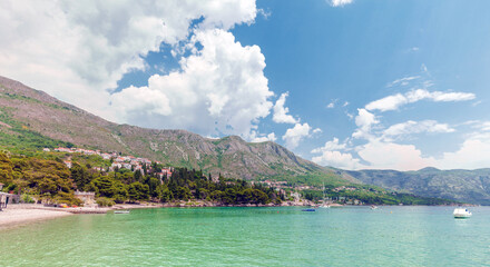 Srebrno has pretty pebble beaches secret bays, gentle climate and  was a favourite destination for the wealthy landed gentry of Dubrovnik.