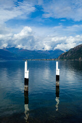 Around Lake Como in Italy province Lecco