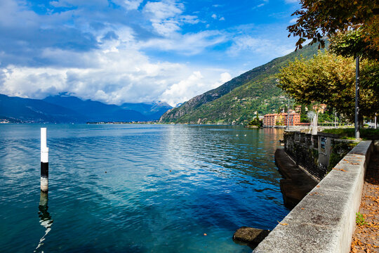 Around Lake Como in Italy province Lecco