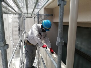 工事の竣工検査状況