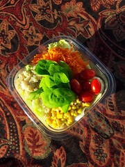 salad with tomatoes