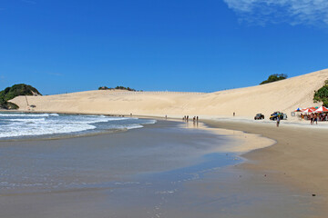 Fototapeta na wymiar Dunes of Genipabu Beach III