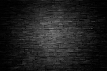Fototapeta na wymiar Black wall pattern texture