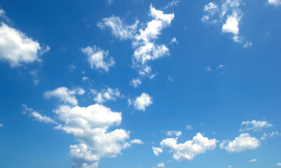 blue sky and clouds sky