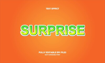 Obraz premium surprise style editable text effect