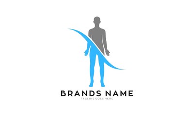 People model modern logo