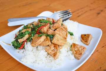 Stir Fried Basil with Pork
