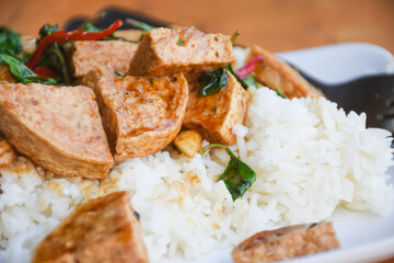 Stir Fried Basil with Pork