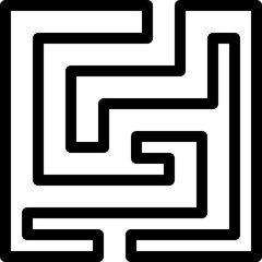 dungeon outline icon