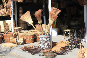 artesanias en mimbre de la ciudad de Chimbarongo, Chile