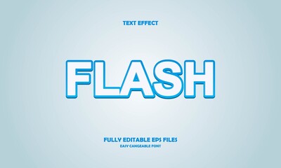 flash style editable text effect