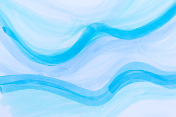 Blue ocean style artwork texture. Abstract background.