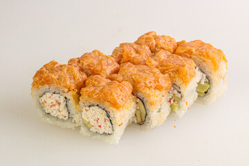 Japanese sushi and roll set