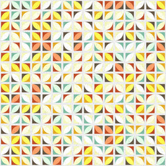 Abstract Geometric Pattern generative computational art illustration