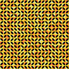 Abstract Geometric Pattern generative computational art illustration
